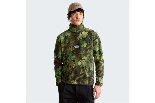 The North Face Glacier Novelty Logo Printed Μπλούζα Fleece Ανδρική (NF0A8JK8SS11)