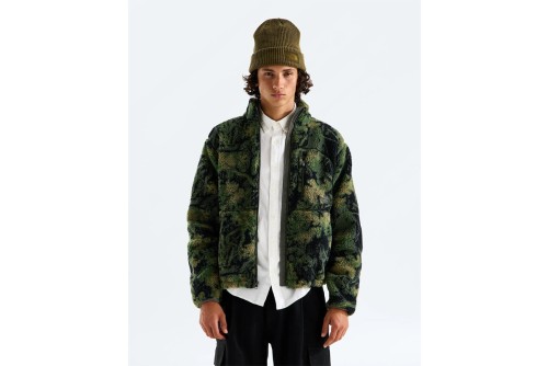 The North Face Extreme Pile 2 Printed Μπουφάν Sherpa Ανδρικό (NF0A8KR2T3Y1)
