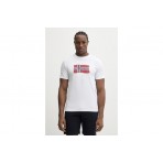 Napapijri Mahsa Ανδρικό Κοντομάνικο T-Shirt Λευκό