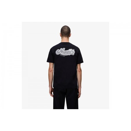 Napapijri Zinc Ανδρικό Κοντομάνικο T-Shirt Μαύρο