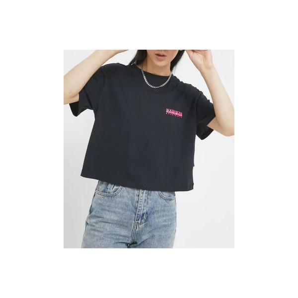Napapijri S-Cold Ss Crop Top Κοντομάνικο 