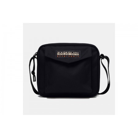 Napapijri Voyage Unisex Τσαντάκι Χιαστί - Ώμου Μαύρο
