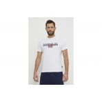 Napapijri Aylmer Ανδρικό Κοντομάνικο T-Shirt Λευκό
