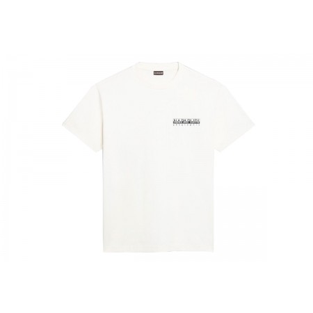 Napapijri S-Kotcho Ανδρικό Κοντομάνικο T-Shirt Λευκό