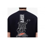 Napapijri Sol Ανδρικό Κοντομάνικο T-Shirt Μαύρο