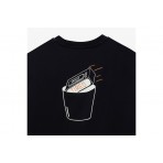 Napapijri Sol Ανδρικό Κοντομάνικο T-Shirt Μαύρο