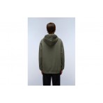 Napapijri B-Box Logo Ανδρικό Φούτερ με Κουκούλα Χακί