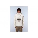 Napapijri Rainforest Next Anorak Ανδρικό Αντιανεμικό Μπουφάν Εκρού