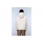 Napapijri Rainforest Next Anorak Ανδρικό Αντιανεμικό Μπουφάν Εκρού