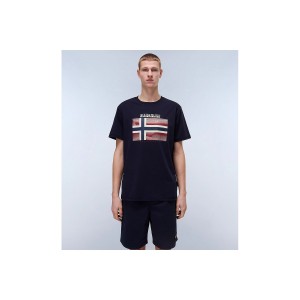 Napapijri Lari Short Sleeve T-Shirt Ανδρικό (NP0A4IE51761)