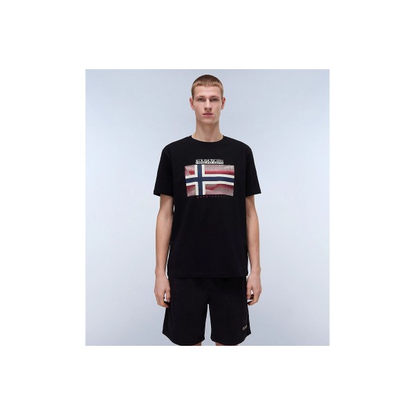 Napapijri Lari Short Sleeve T-Shirt Ανδρικό (NP0A4IE59411)