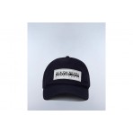 Napapijri Box Logo Καπέλο Strapback Μαύρο