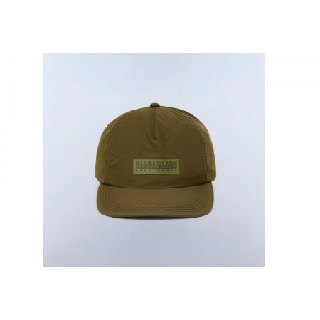 Napapijri F-Box Logo Καπέλο Snapback Χακί