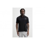 Napapijri Small Box Ανδρική Κοντομάνικη Μπλούζα Polo Μαύρη