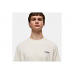 Napapijri Ανδρικό Κοντομάνικο T-Shirt Εκρού