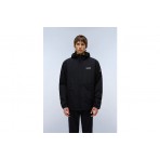 Napapijri Tundra Winter Ανδρικό Αντιανεμικό Μπουφάν με Κουκούλα Μαύρο