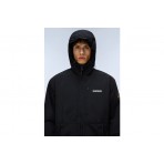 Napapijri Tundra Winter Ανδρικό Αντιανεμικό Μπουφάν με Κουκούλα Μαύρο