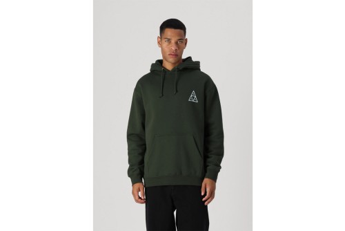 Huf Set Tt P-O Hoodie Ανδρικό (PF00572 HUNTER GREEN)