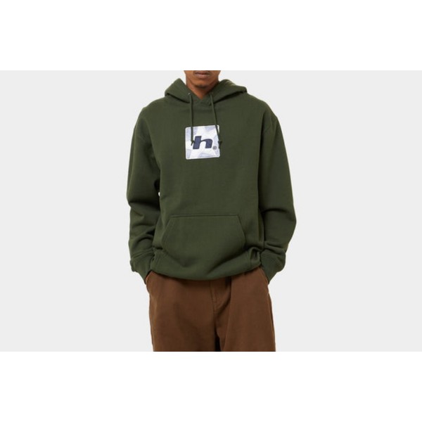 Huf H Star P-O Hoodie Ανδρικό (PF00679 HUNTER GREEN)