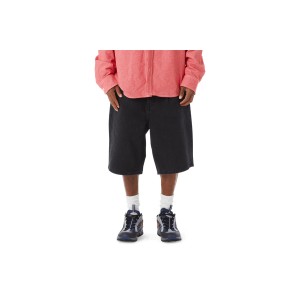 Huf Classic H Double Knee Βερμούδα Casual Ανδρική (PT00342 BLACK)