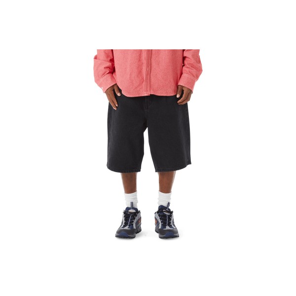 Huf Classic H Double Knee Βερμούδα Casual Ανδρική (PT00342 BLACK)