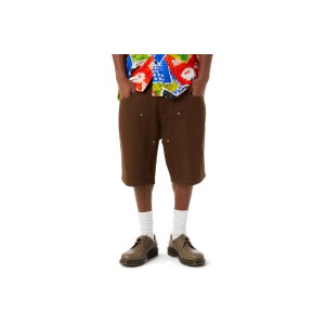 Huf Classic H Double Knee Βερμούδα Casual Ανδρική (PT00342 BROWN)