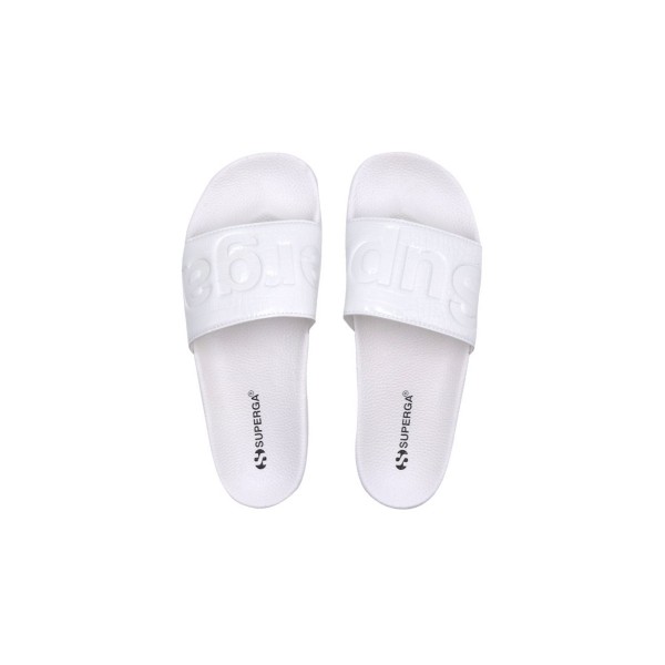 Superga 1908 Slides Faux Croco 