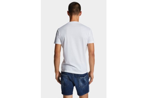 Dsquared2 Cool Fit Tee T-Shirt Ανδρικό (S71GD1552 S23009 100)