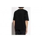 Dsquared2 Loose Fit Ανδρικό Κοντομάνικο T-Shirt Μαύρο