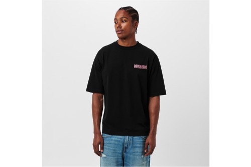 Dsquared2 Loose Fit Fashion Show T-Shirt Ανδρικό (S71GD1609 D20020 900)