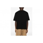 Dsquared2 Loose Fit Ανδρικό Κοντομάνικο T-Shirt Μαύρο, Λευκό