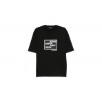 Dsquared2 Loose Fit Ανδρικό Κοντομάνικο T-Shirt Μαύρο, Λευκό