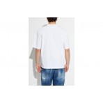 Dsquared2 Graphic Print Ανδρικό Κοντομάνικο T-Shirt
