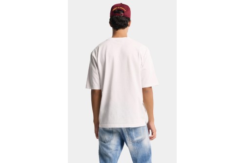 Dsquared2 X Felix Chesher Print T-Shirt Ανδρικό (S71GD1654 D20033 100)