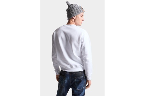 Dsquared2 Cool Fit Crewneck Μπλούζα Με Λαιμόκοψη Ανδρική (S71GU0683S25516 100)