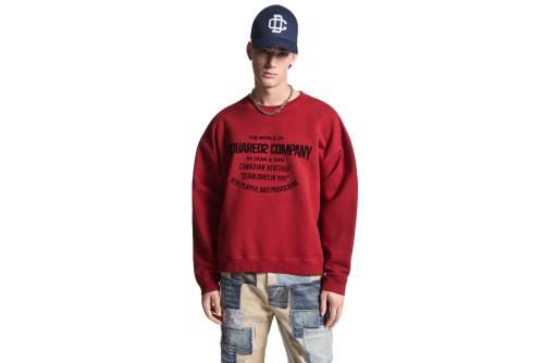 Dsquared2 Relax Fit Crewneck Μπλούζα Με Λαιμόκοψη Ανδρική (S71GU0692 S25030 307W)