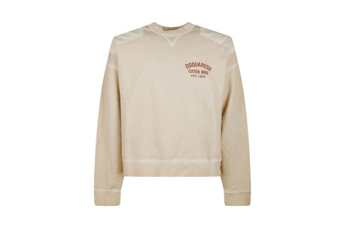 Dsquared2 Cipro Loose Fit Μπλούζα Με Λαιμόκοψη Ανδρική (S71GU0740 S25030 104)