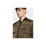Dsquared2 Easy Ανδρικό Μπουφάν Bomber Χακί, Μαύρο