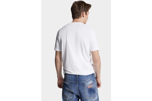 Dsquared2 Mini Logo Cool T-Shirt Ανδρικό (S74GD0946 D20020 100)