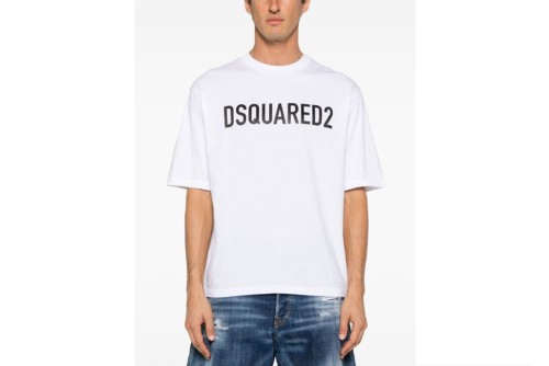 Dsquared2 Loose Fit T-Shirt Ανδρικό (S74GD1197D20004 100)