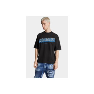 Dsquared2 Loose Fit 3D Logo T-Shirt Ανδρικό (S74GD1445 D20020 900)