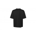Dsquared2 Loose Fit Logo Ανδρικό Κοντομάνικο T-Shirt Μαύρο