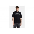 Dsquared2 Loose Fit Faded Milano T-Shirt Ανδρικό (S74GD1476 D20020 962X)