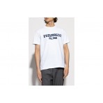 Dsquared2 Milano Cool Fit Ανδρικό Κοντομάνικο T-Shirt Λευκό