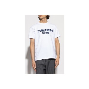 Dsquared2 Milano Cool Fit T-Shirt Ανδρικό (S74GD1520 D20106 100)