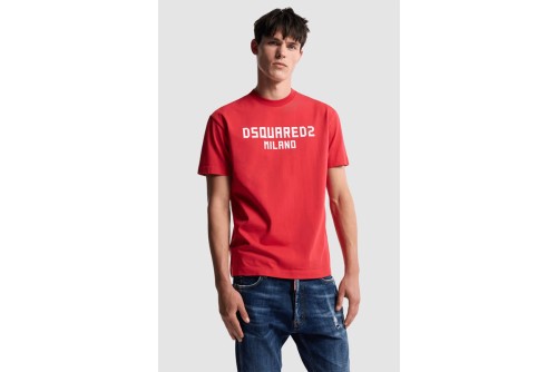 Dsquared2 Milano Cool Fit T-Shirt Ανδρικό (S74GD1520 D20106 312)