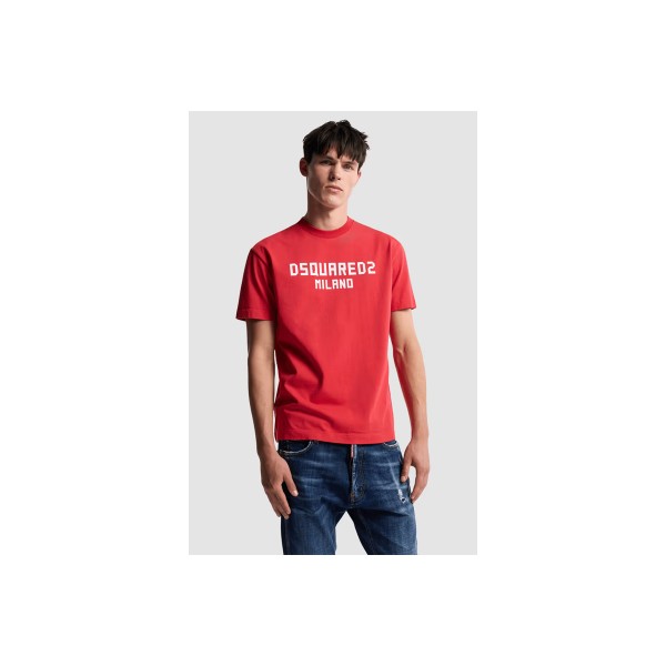 Dsquared2 Milano Cool Fit T-Shirt Ανδρικό (S74GD1520 D20106 312)