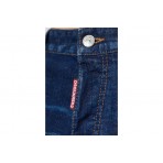 Dsquared2 Slim Twist Ανδρικό Παντελόνι Τζιν Μπλε Σκούρο