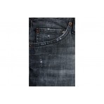 Dsquared2 Slim Twist Ανδρικό Παντελόνι Τζιν Μαύρο