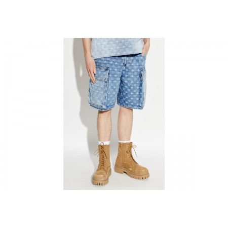 Dsquared2 Light Wash Utility Βερμούδα Τζιν Ανδρική 